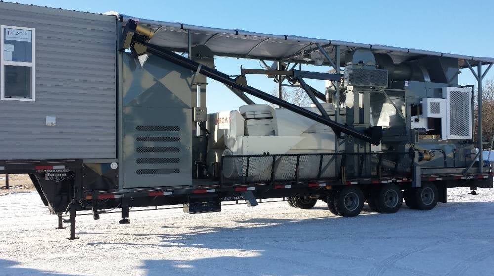 Mobile Grain Cleaner