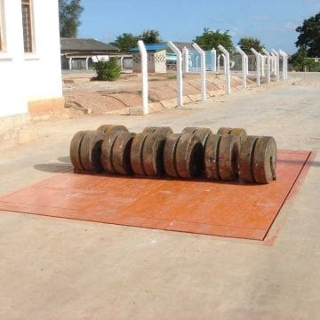 Weighbridge with Law Enforcement Software Installed for TanRoads, Tanzania