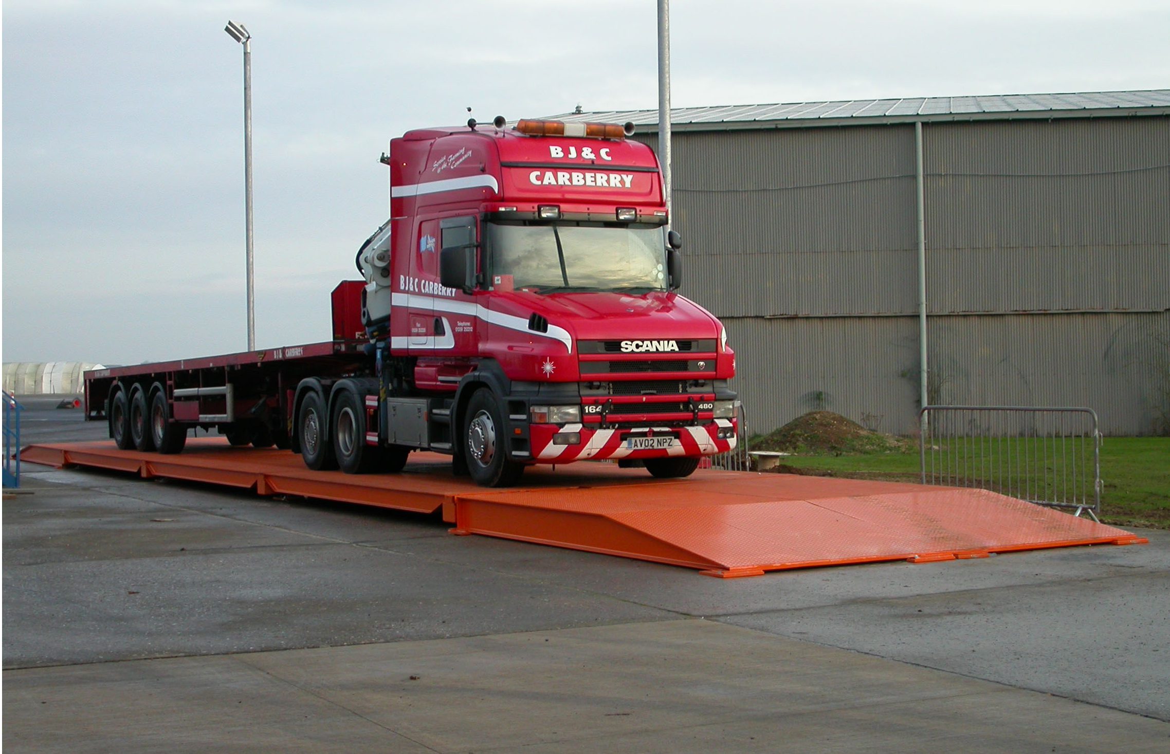 Portable Full Size Weighbridge