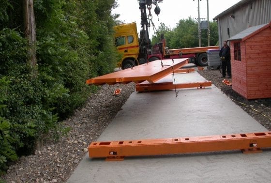 Portable Full Size Weighbridge