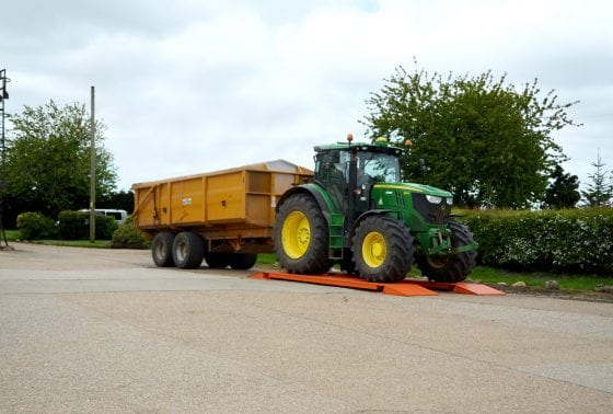 Weighing on the farm