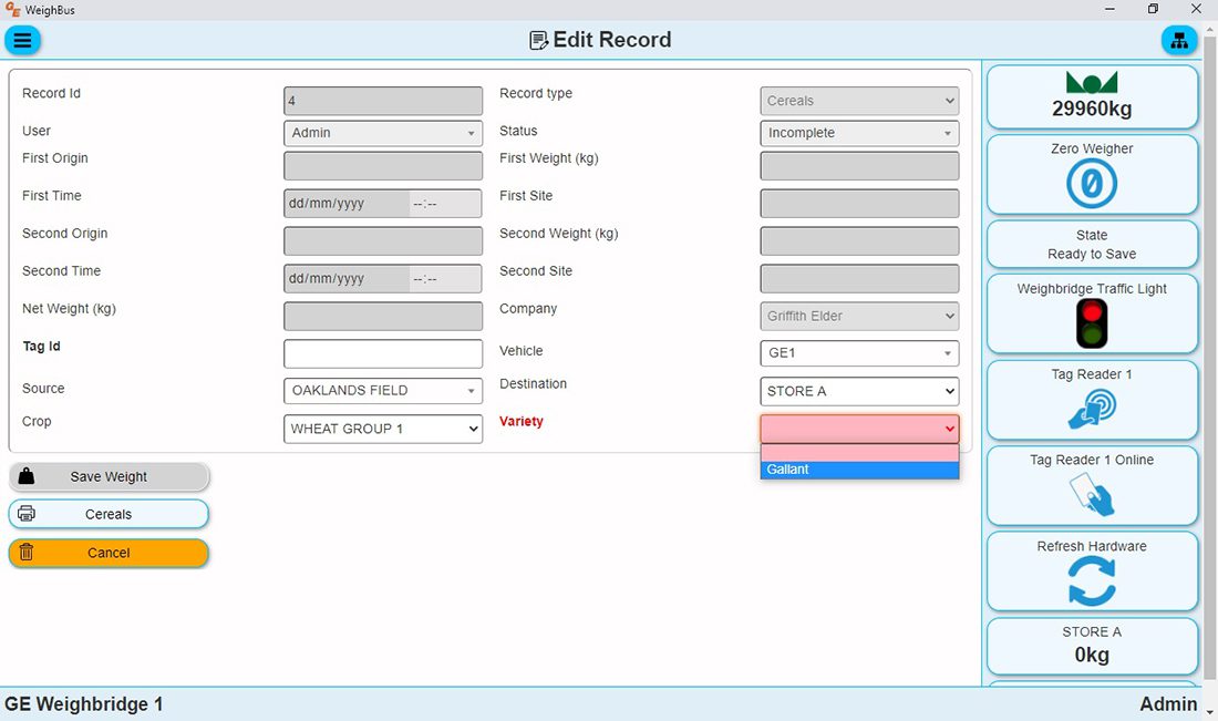 Weighbridge Software on Mobile Phone, Tablet or PC