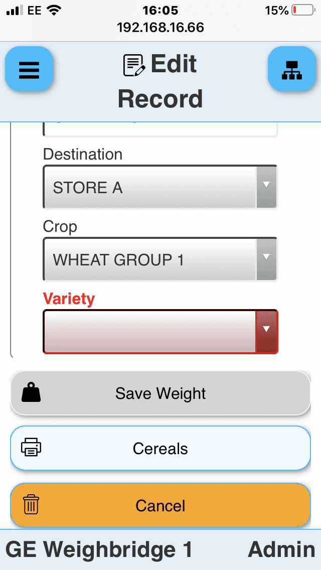 Weighbridge Software on Mobile Phone, Tablet or PC