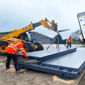 Weighbridge at the Raynham Estate