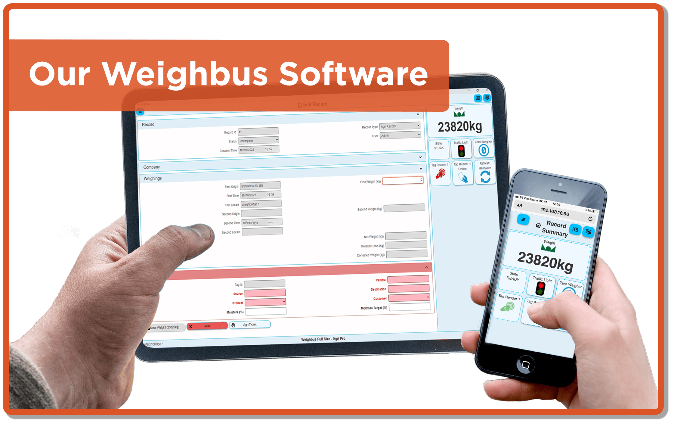 Griffith Elder's Weighbus Software Example