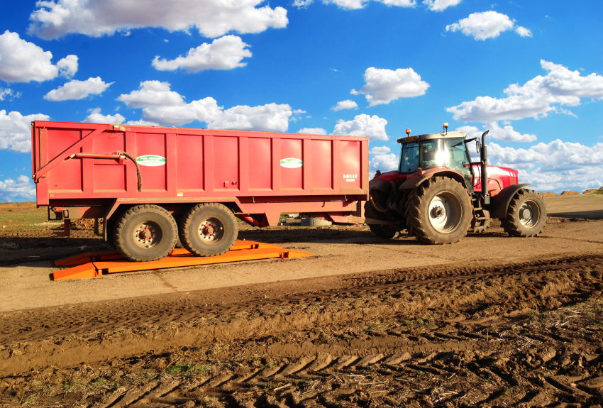 Example of our Portable Weigh Beams