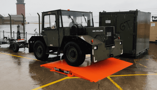 Custom Portable Single Axle Weighbridge supplied for United States Air Force