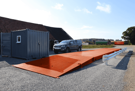 Full Size Weighbridge Installation